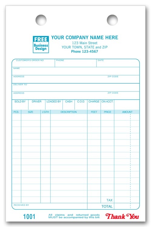waybill template