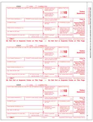 Educational-1098T Tax Forms